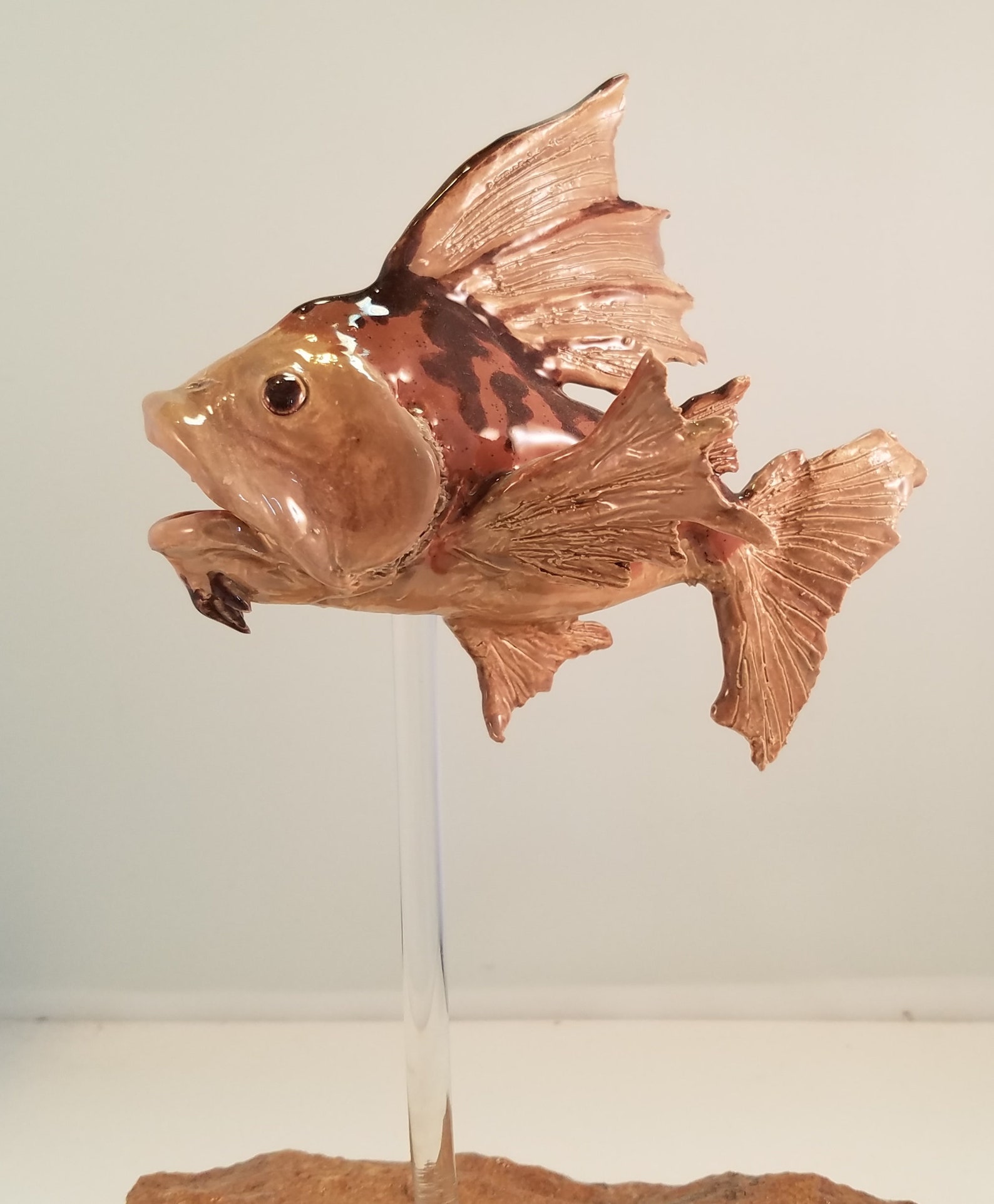 Sculpture de poisson en céramique Etsy France
