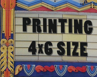 4x6 Printing Add-On; Must be purchased with a design service!