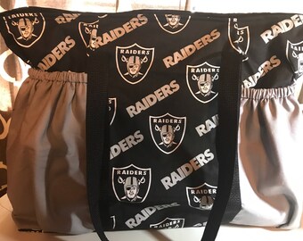 raiders diaper bag
