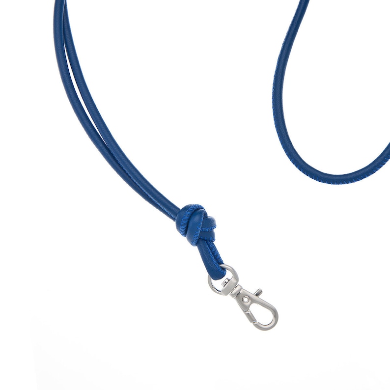 Nappa leather lanyard various colours image 3
