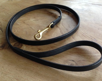 English Bridle Leather Dog Leash