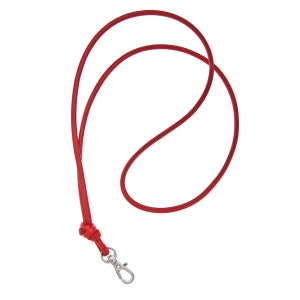 Nappa leather lanyard various colours image 4