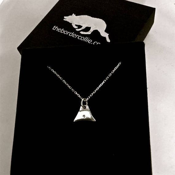 925 Sterling Silver Sheepdog Whistle Charm Necklace - Etsy