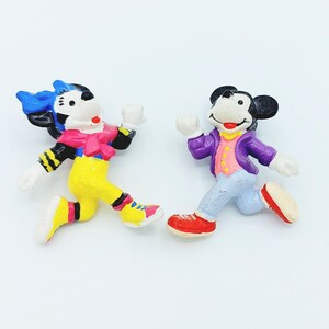 Mickey and Minnie Mouse Refrigerator Magnets