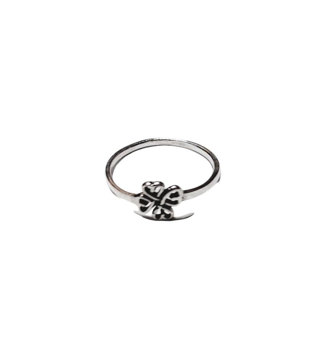 Sterling Silver Celtic Heart Ring, Minimalist Ring, 4 Hearts Ring - Etsy