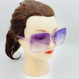 High Fashion Purple Sunglasses