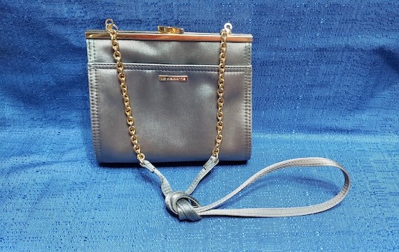 Liz Claiborne Gray Evening Bag - image 1