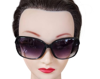 Gafas de sol negras unisex vintage