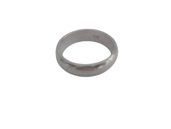 Sterling Silver Wedding Band, Sterling Silver Band