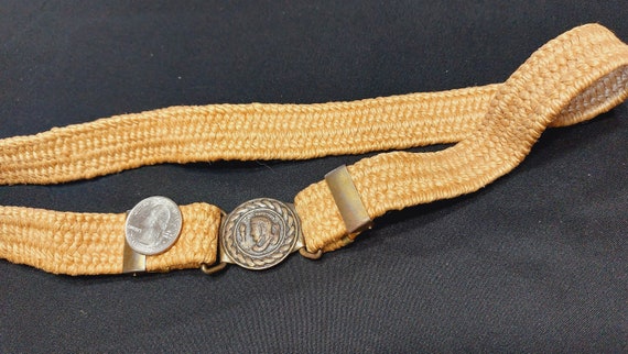 Brown Woven Stretch Belt - image 4