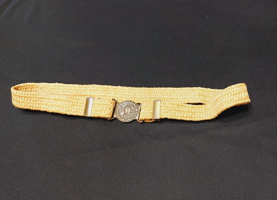Brown Woven Stretch Belt - image 2