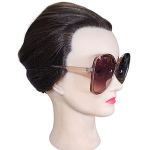 Sunglasses Women, Vintage Brown Oversized Sunglasses, Cool Sunglasses