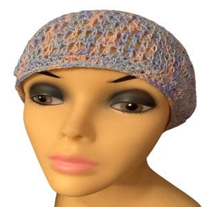 Cotton Candy Crochet Hat