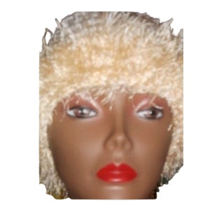 Cream Fur Hat