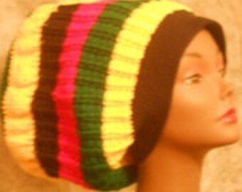 Multicolor Slouch Hat