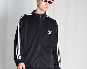 00s adidas アディダス ジャージ 黒 cityboy y2k VTG Adidas Y2K Streetwear Tracksuit | eBay