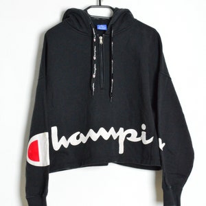 Champion cropped hoodie canada online