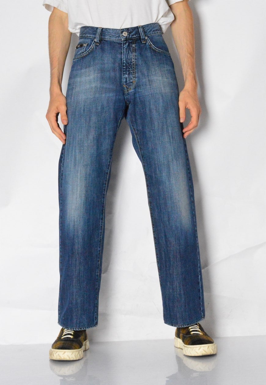Hugo Boss Candiani Denim Jeans Black W30 L34 Italian Fabric