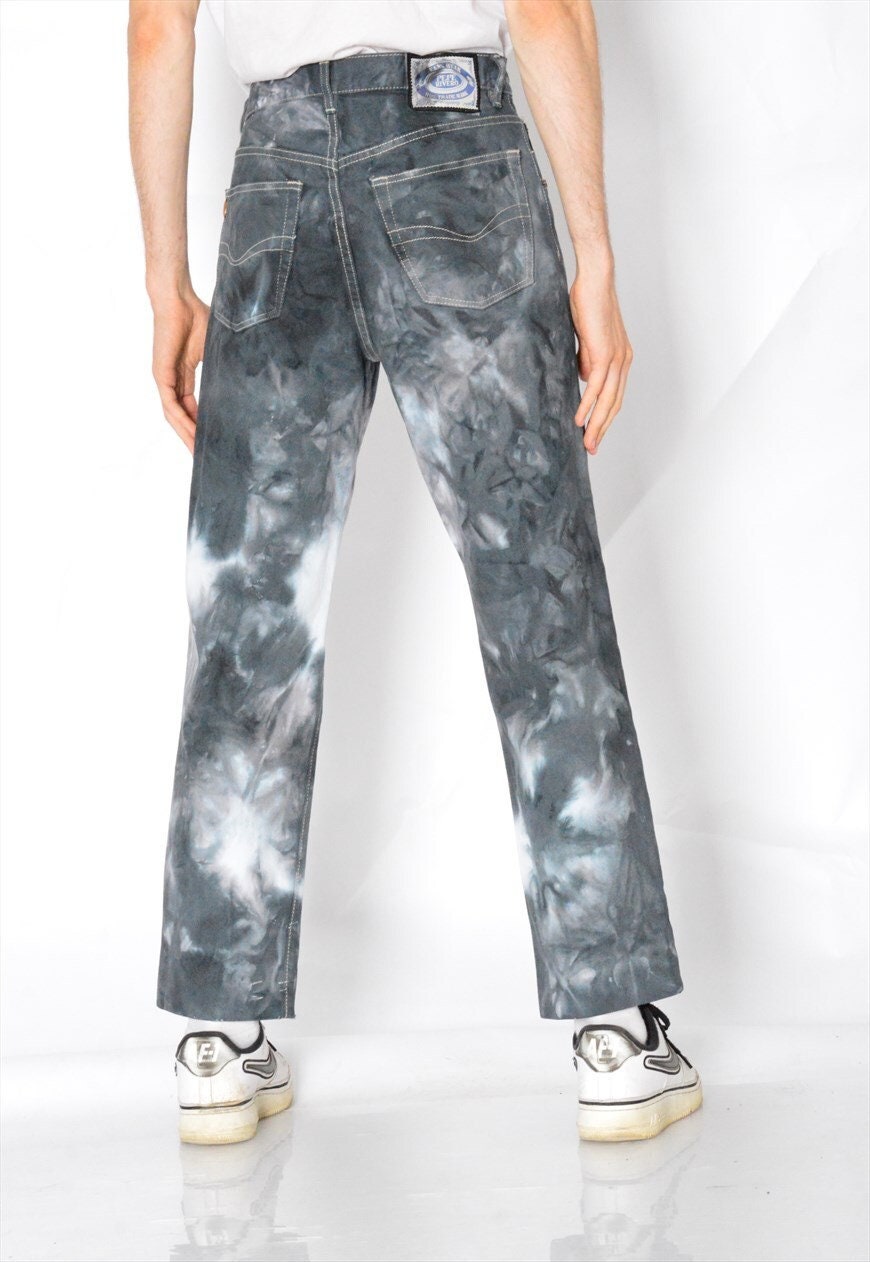 UNUSED tie die denim pants UW0959 タイダイ UNUSED tie die denim pants UW0959 タイダイ UNUSED tie die denim