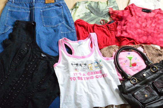 10x Late 90s Y2K Womens Clothing Mix Reselling Bundle Lot Bulk