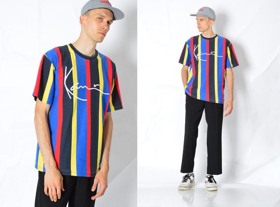 Vintage 90s Karl Kani Hip Hop Colourful 
