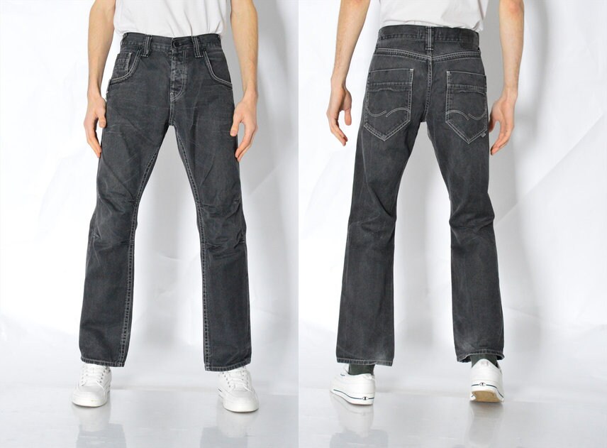パンツ archive Levi's leather pants grunge y2k 00s archive y2k grunge damage denim - メルカリ