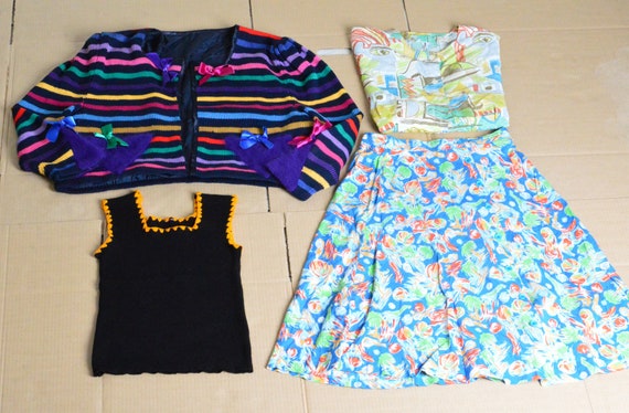 100 Pc Vintage Womens Clothing Lot 70s 80s 90s Wholesale Bundle