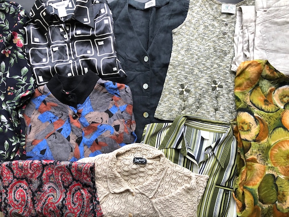 10x Vintage Womens Clothing Mix Reselling Bundle Lot Bulk Resell Wholesale  10 Pc 