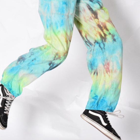 tie dye nike pants