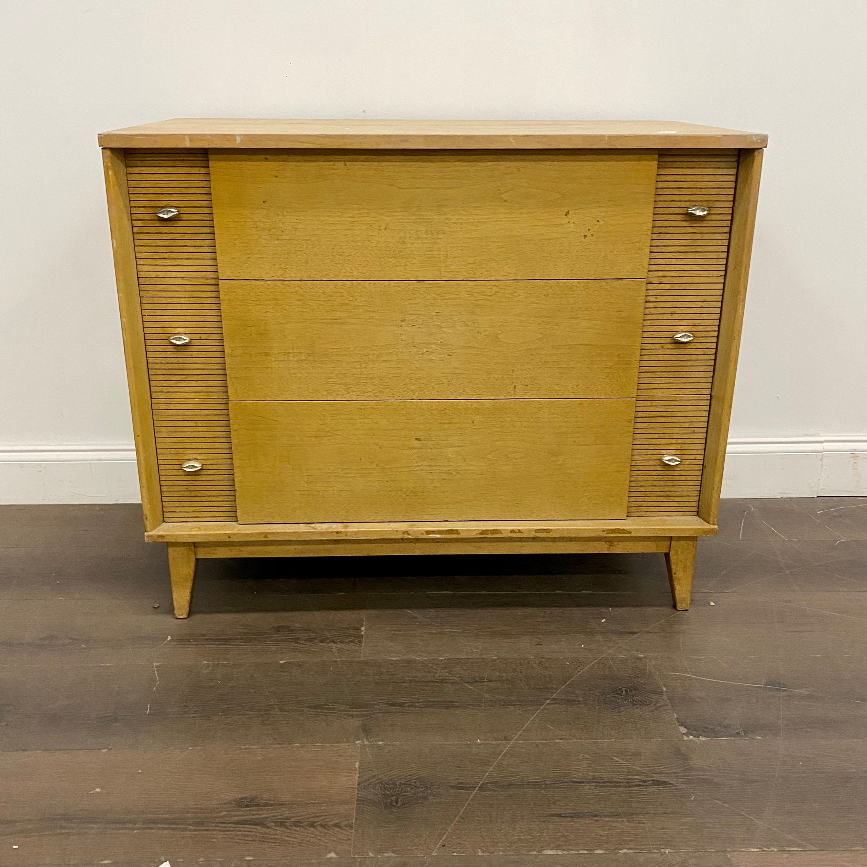 CUSTOMIZABLE MCM Chest / Nightstand / Bachelor Chest Etsy