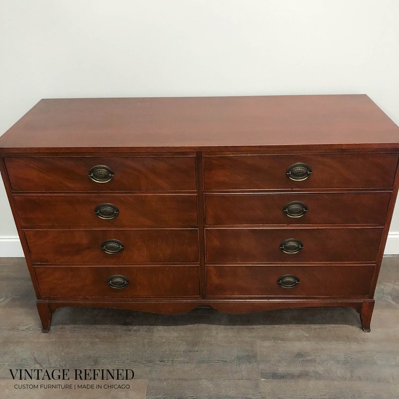 CUSTOMIZABLE Traditional Hepplewhite Dresser