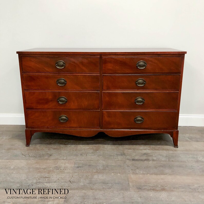 CUSTOMIZABLE Traditional Hepplewhite Dresser