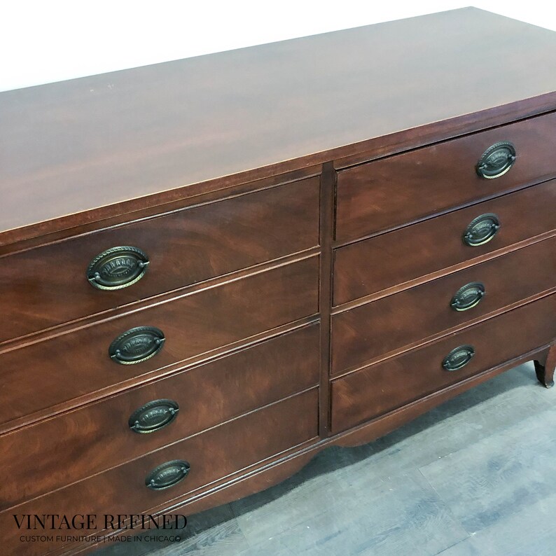 CUSTOMIZABLE Traditional Hepplewhite Dresser