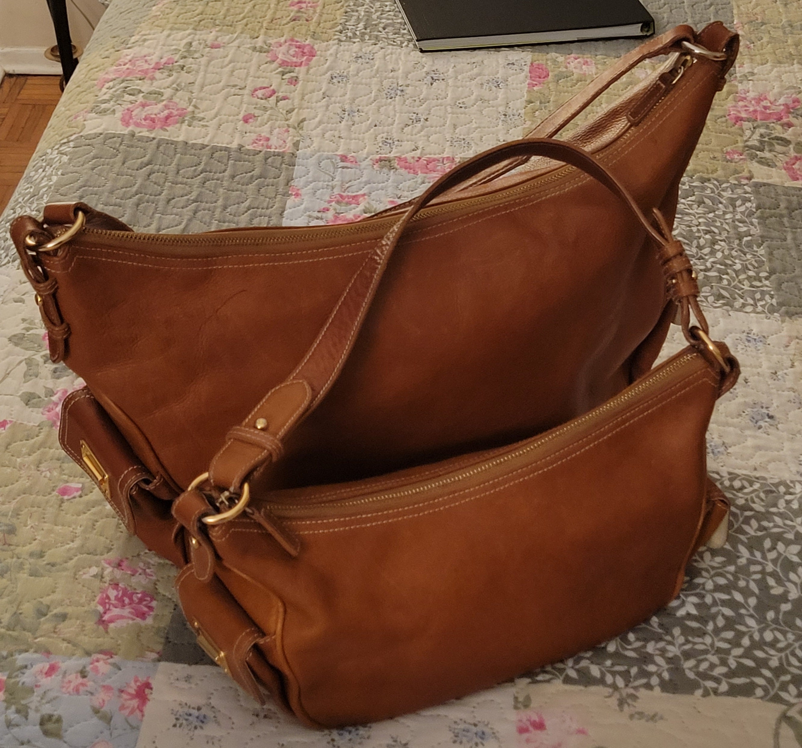⭐️80s⭐️RALPHLAUREN ワンハンドバッグ　ヴィンテージ　本革 ⭐️80s⭐️RALPHLAUREN ワンハンドバッグ ヴィンテージ 本革 - Bag