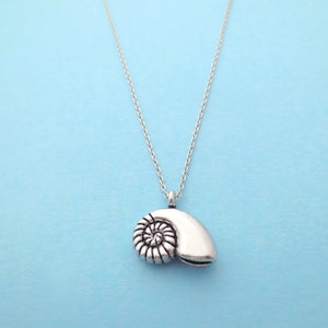 New Ariel voice necklace Seashell necklace Conch necklace Shell necklace Silver necklace Graduation gift Birthday gift