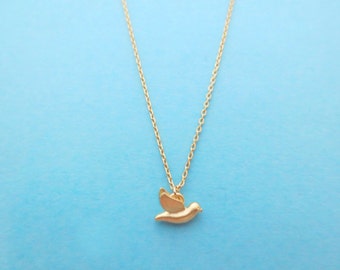Tiny, Cute, Sparrow, Adjustable extender, Gold, Silver, Necklace, Bird, Animal, Necklace, Birthday, Best friends, Friendship, Gift, Jewelry