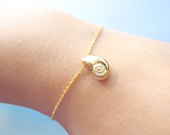 Ariel voice Bracelet/ Anklet, Seashell, Conch Bracelet/ Anklet, Gift idea, Birthday gift, Gift for mom, Gift for her