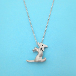 Personalizado, Carta, Inicial, Gato, Oro, Plata, Collar, Gatito, Animal, Cumpleaños, Amistad, Mamá, Hermana, Regalo, Joyería