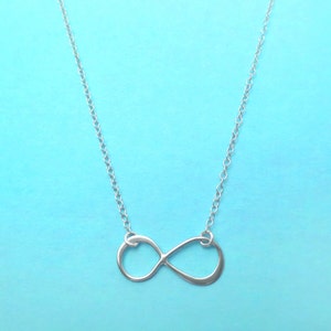 Gold filled, Sterling silver, Infinity, Sign, Necklace, Love, Necklace, Birthday, Lovers, Best friends, Friendship, Gift, Jewelry