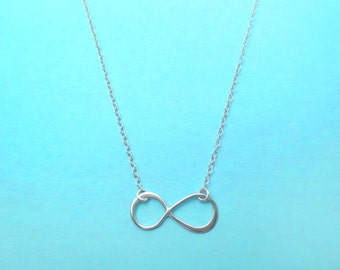 Gold filled, Sterling silver, Infinity, Sign, Necklace, Love, Necklace, Birthday, Lovers, Best friends, Friendship, Gift, Jewelry
