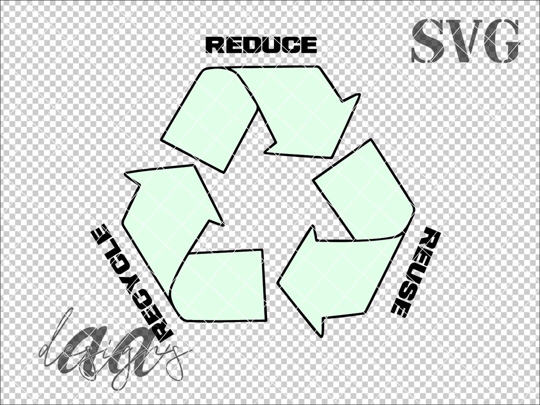 Recycle SVG, Earth Day SVG, Reduce Reuse Recycle SVG - Etsy