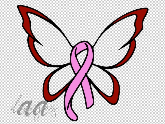 Cancer SVG Butterfly Cancer SVG Breast Cancer SVG - Etsy