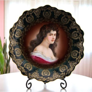 Royal Vienna Plate - Etsy