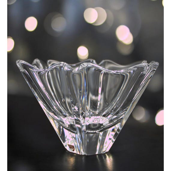 Orrefors Sweden Crystal Bowl 5.75
