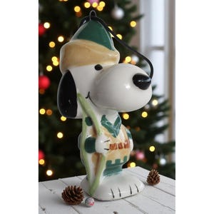 Schmid 1974年 スヌーピー 陶器 日本製 フェイスベル 置物 Ceramic Snoopy Japan - Etsy