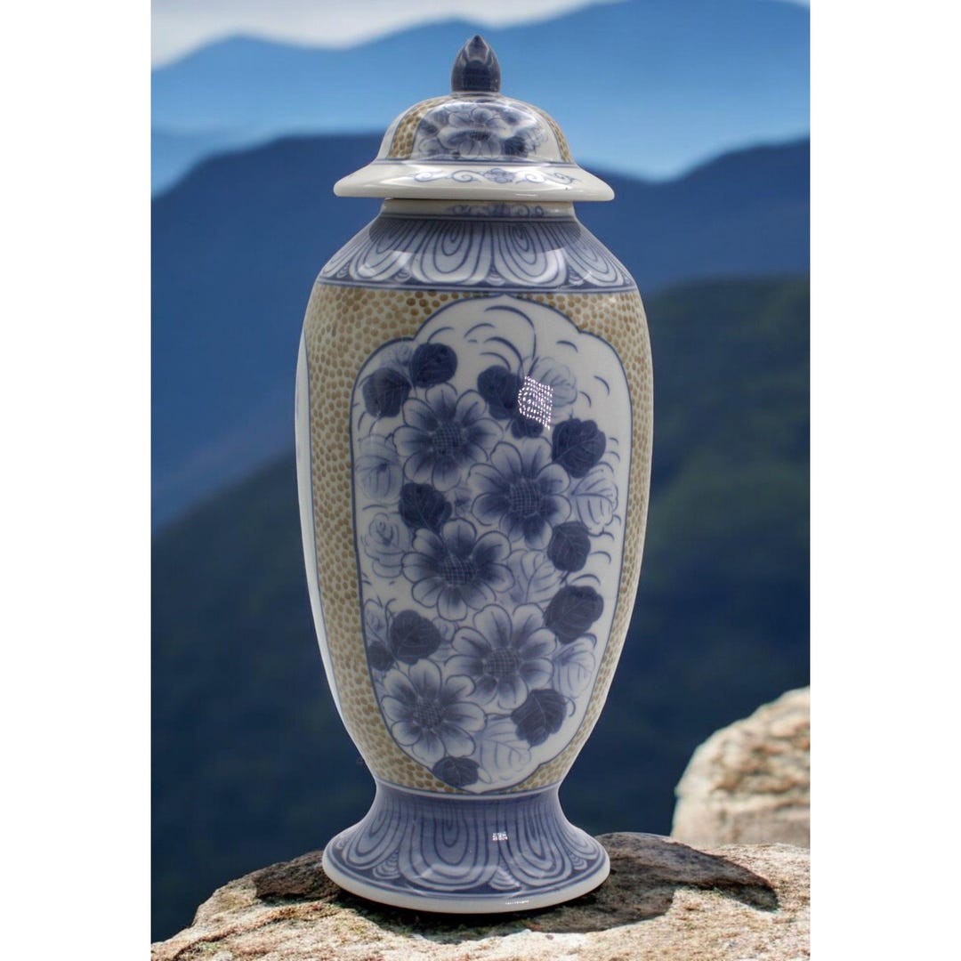 [Maitland-Smith]メイトランド ハンドペイント 磁器 花瓶 英国 Maitland-Smith]メイトランド ハンドペイント 磁器 花瓶 英国 Maitland
