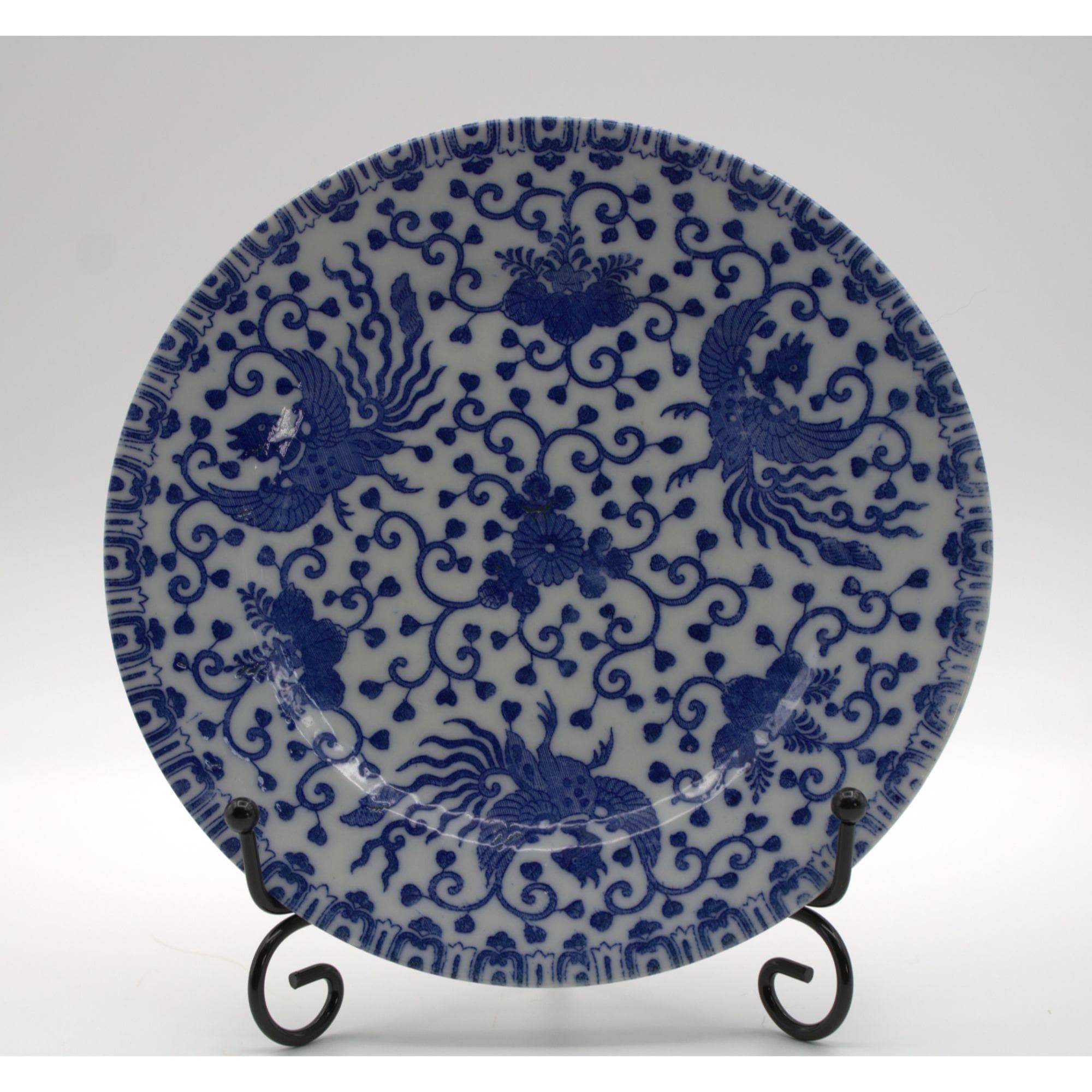 1950s Japan Blue & White 
