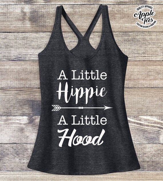 A Little Hood A Little Hippie Ladies Tank Top hippie | Etsy