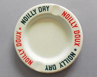 Cendrier vintage Noilly - Céramique Orchie - Années 50