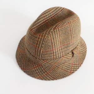 Chapeau vintage tweed - Ecosse - Taille 57